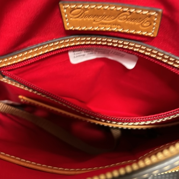 Dooney & Burke Slate Grey Crossbody Bag - Picture 11 of 13